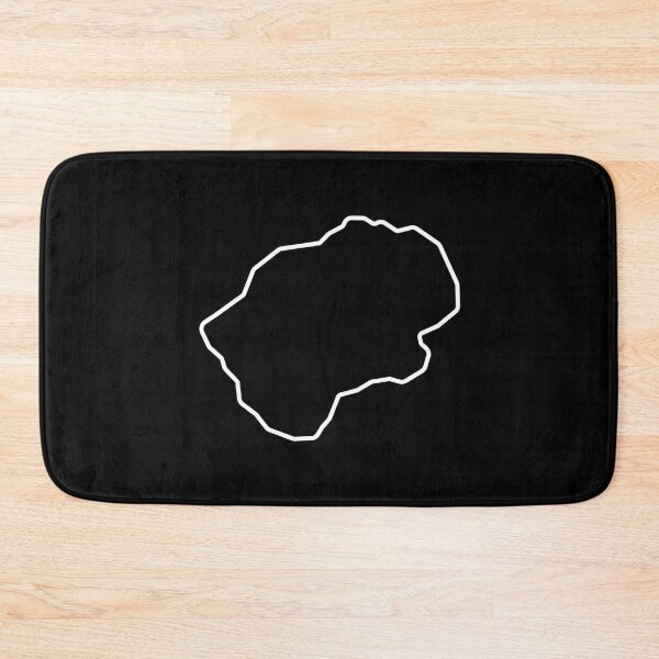 Item preview, Lesotho Country Outline LS designed and sold by shitpostee.