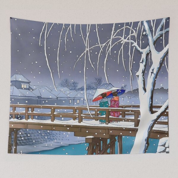 Item preview, Hasui Kawase Japanese Landscape Artwork designed and sold by namikikkik.