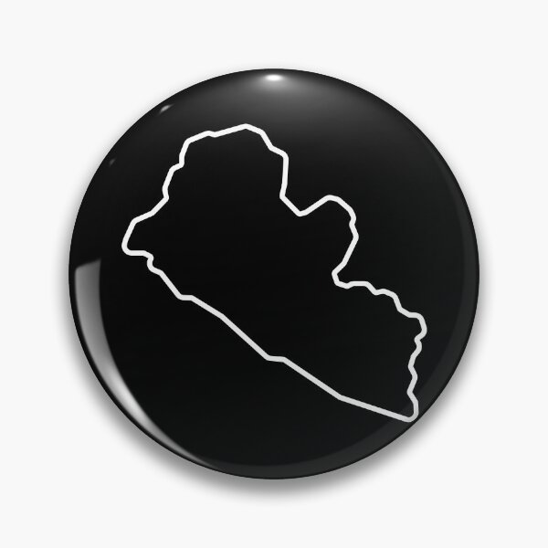 Item preview, Liberia Country Outline LR designed and sold by shitpostee.