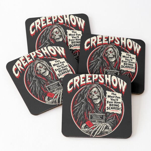 Item preview, Creepshow 1982 – The Happiest People Are the Best Scared Retro Halloween Horror designed and sold by Artify Works.