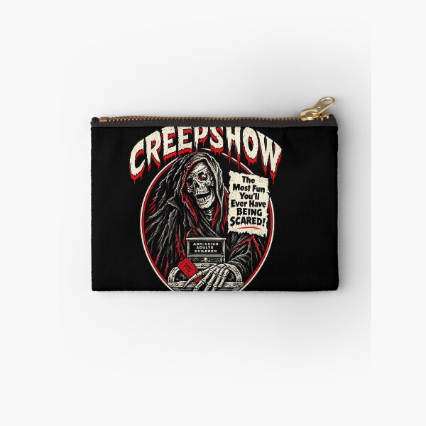 Item preview, Creepshow 1982 – The Happiest People Are the Best Scared Retro Halloween Horror designed and sold by Artify Works.