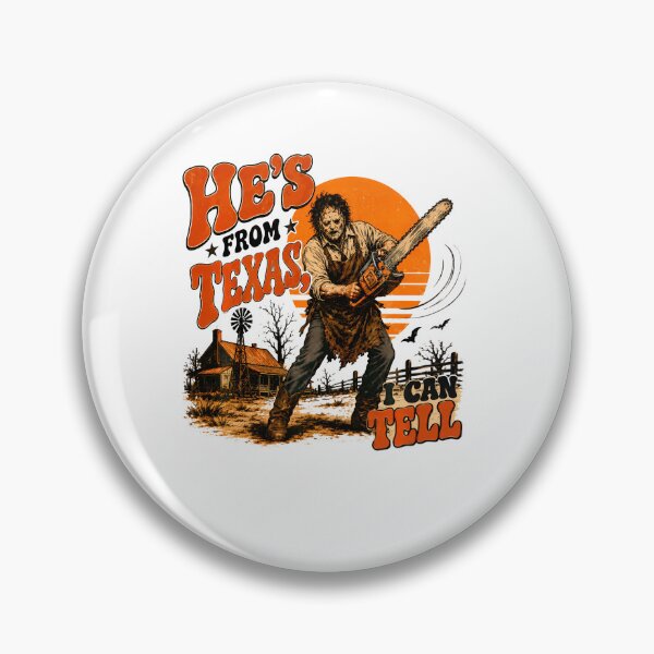 Item preview, He'S From Texas I Can Tell Lone Star Scary Horror designed and sold by OddityVault.