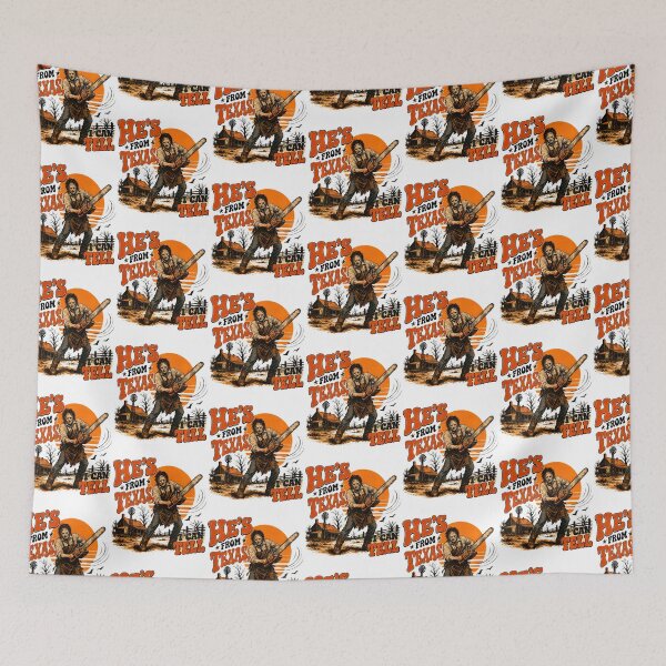 Item preview, He'S From Texas I Can Tell Lone Star Scary Horror designed and sold by OddityVault.