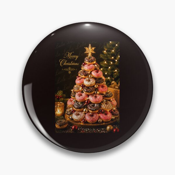 Item preview, Merry Christmas - Donut Tree  designed and sold by LuluLeb.