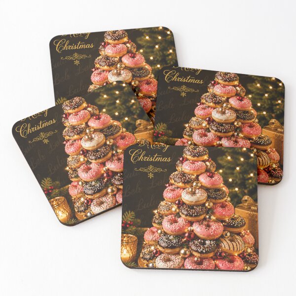 Item preview, Merry Christmas - Donut Tree  designed and sold by LuluLeb.