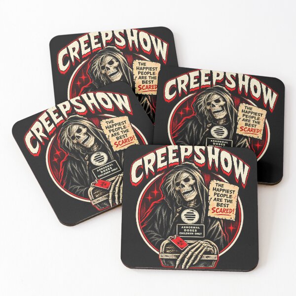 Item preview, Creepshow 1982 – The Happiest People Are the Best Scared Retro Halloween Horror designed and sold by Artify Works.