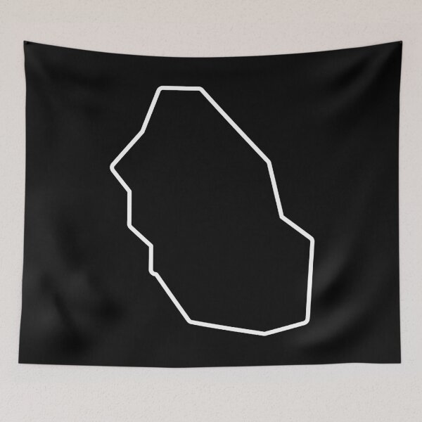 Item preview, Luxembourg Country Outline LU designed and sold by shitpostee.