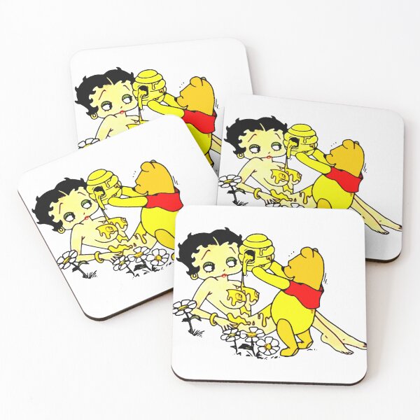 Item preview, Betty Boop And Winnie Pooh Take It Easy designed and sold by LindaShaw.