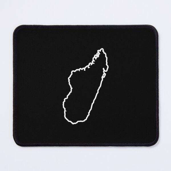 Item preview, Madagascar Country Outline MG designed and sold by shitpostee.