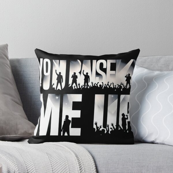 Item preview, You Raise Me Up WESTLIFE Inspirational Music Quote Concert Silhouette Graphic Art designed and sold by Dimu Co..