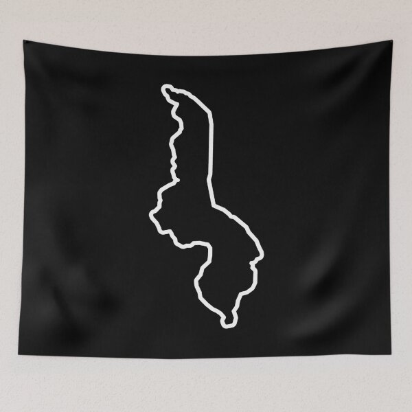 Item preview, Malawi Country Outline MW designed and sold by shitpostee.