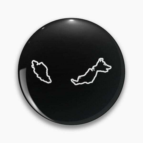 Item preview, Malaysia Country Outline MY designed and sold by shitpostee.