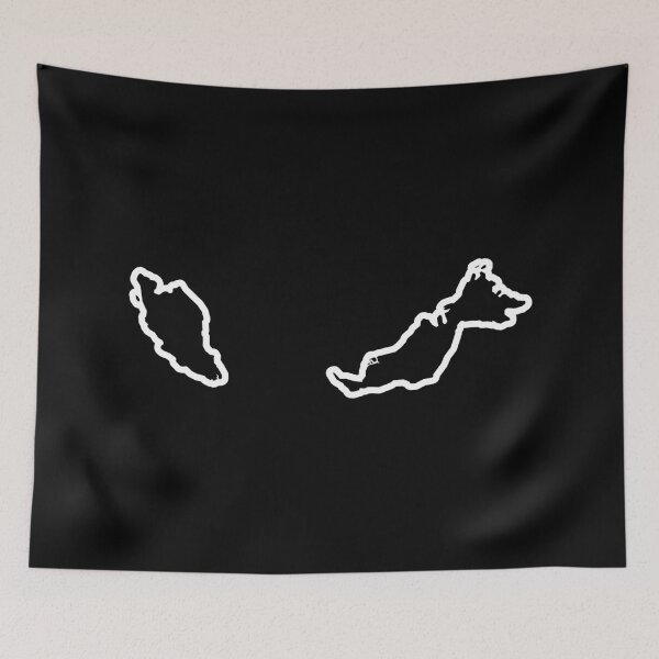 Item preview, Malaysia Country Outline MY designed and sold by shitpostee.