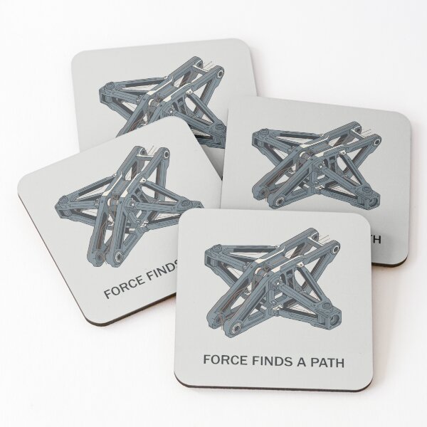 Item preview, Force Finds A Path Mechanical Engineering Design designed and sold by Amr Darwish Graphic designer.
