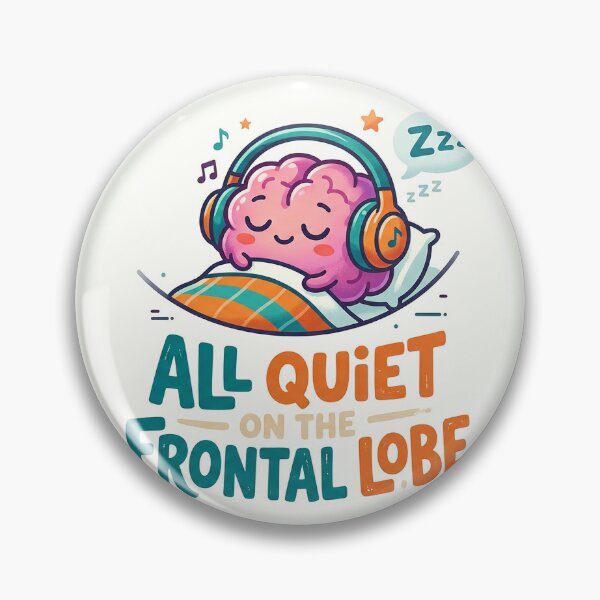 Item preview, All quiet on the frontal lobe designed and sold by FoolishTortoise.