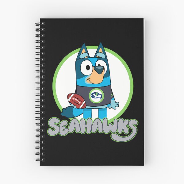 Item preview, Blueys Seahawk Football designed and sold by Rom-Simple.