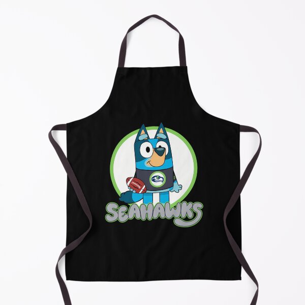 Item preview, Blueys Seahawk Football designed and sold by Rom-Simple.
