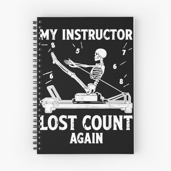 Item preview, My Instructor Lost Count Again Skeleton Meditation Pilates designed and sold by NgumohaLanke.