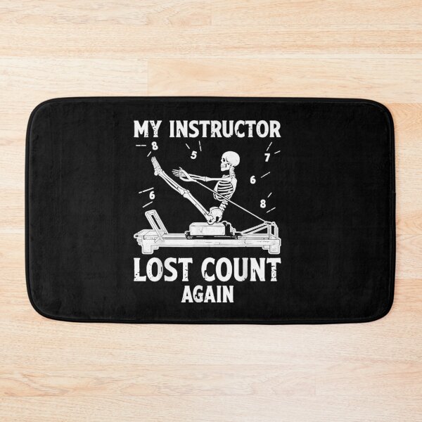 Item preview, My Instructor Lost Count Again Skeleton Meditation Pilates designed and sold by NgumohaLanke.