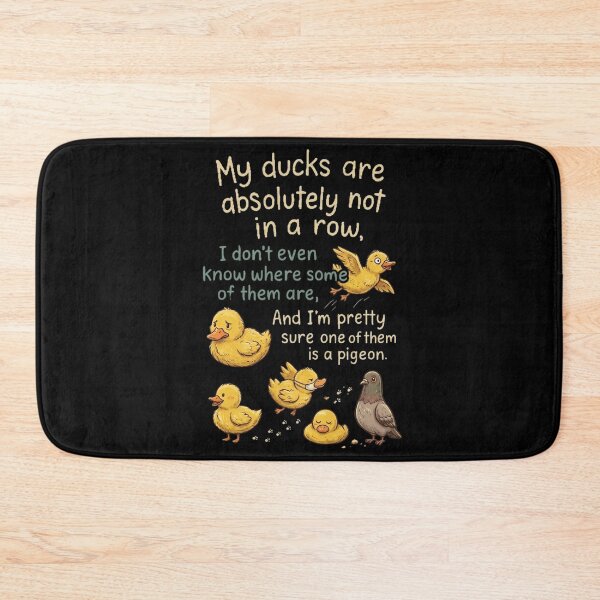 Item preview, Funny Duck Lover Design with Chaotic Farm Bird Humor designed and sold by MotivaChic.