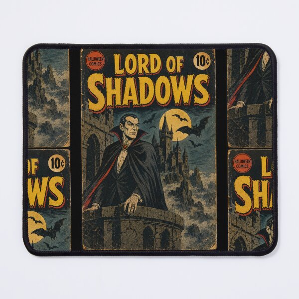 Item preview, Vintage Halloween Cover Art: Gothic Vampire Castle Balcony designed and sold by bapupa.