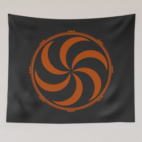 Item preview, The Draugr’s Trap: Vendel Solar Vortex Art Print designed and sold by FreiherrPK.