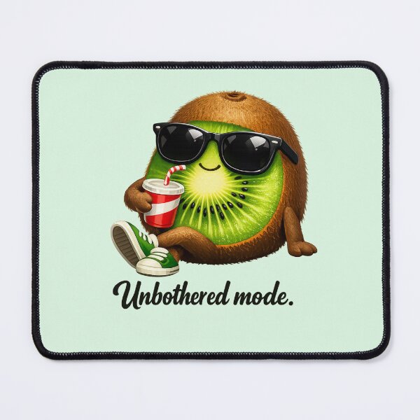 Item preview, Unbothered Mode – Cool Kiwi Cartoon | designed and sold by Sommium .