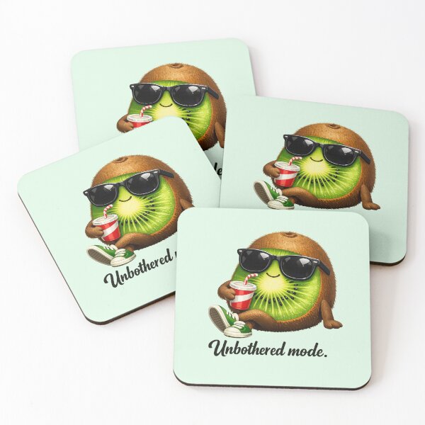 Item preview, Unbothered Mode – Cool Kiwi Cartoon | designed and sold by Sommium .
