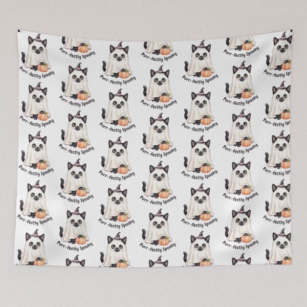 Item preview, Purrfectly Spooky Cat designed and sold by Roy & Tiffany.