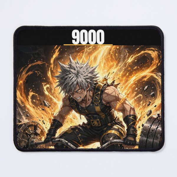 Item preview, Power Level Over 9000: Anime Weightlifting Art designed and sold by Final Rep Co..