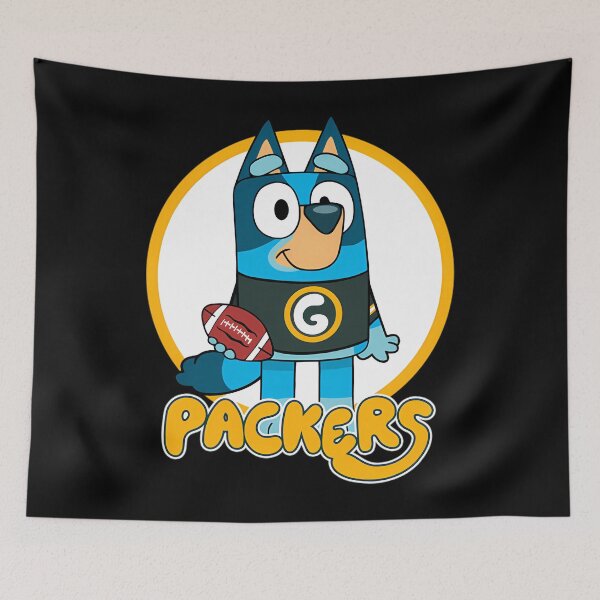 Item preview, Blueys Packer Football designed and sold by Rom-Simple.