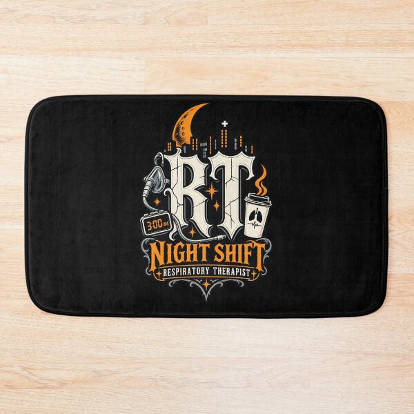 Item preview, RT Night Shift Respiratory Therapist Gothic Halloween Coffee  designed and sold by ClinicalHubs.