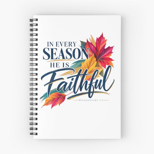 Item preview,  Every Season He Is Faithful Christian Fall Ecclesiastes 31 designed and sold by OddityVault.