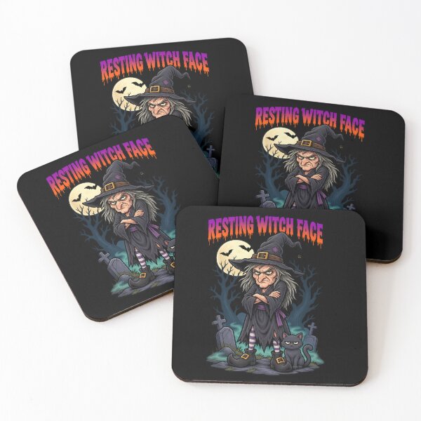 Item preview, Resting Witch Face – Funny Halloween Witch Spooky Humor designed and sold by Studio23:45.