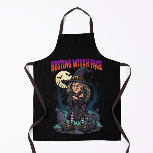 Item preview, Resting Witch Face – Funny Halloween Witch Spooky Humor designed and sold by Studio23:45.