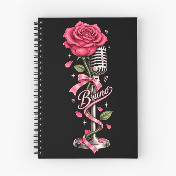 Item preview, Bruno Pink Rose Microphone Music Lover Design designed and sold by Abigaildixon92.