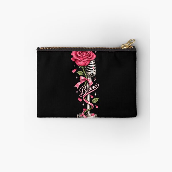 Item preview, Bruno Pink Rose Microphone Music Lover Design designed and sold by Abigaildixon92.