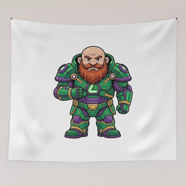 Item preview, Armored Lex Luthor Garden Gnome designed and sold by Bad-Decisions-Designs.