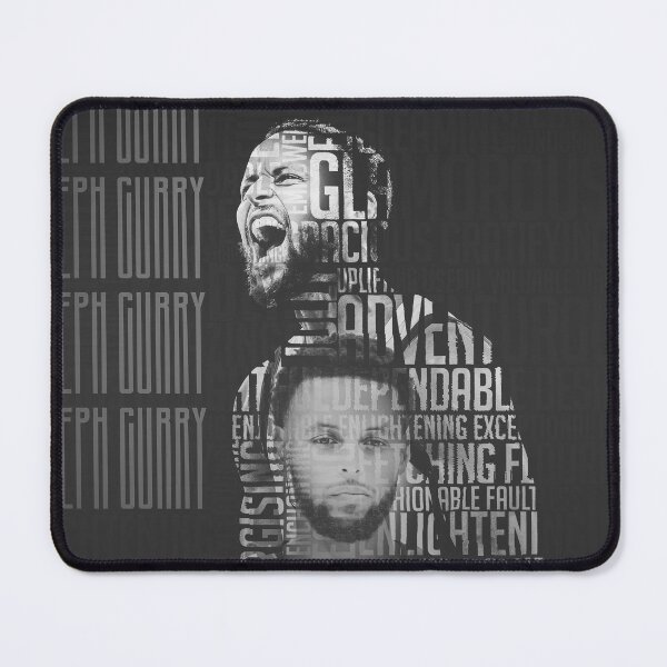 Item preview, Stephen Curry - Steph Curry Black White Double Exposure Word Art designed and sold by Shopunte.