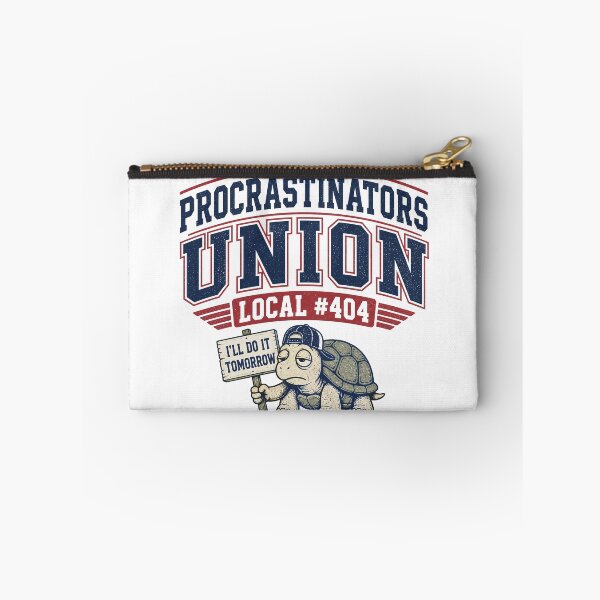 Item preview, Procrastinators Union Local 404 Turtle designed and sold by 4Titik.