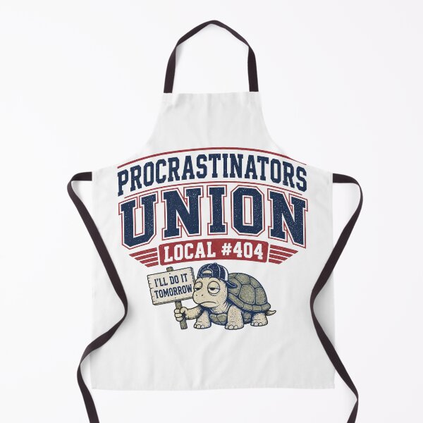 Item preview, Procrastinators Union Local 404 Turtle designed and sold by 4Titik.