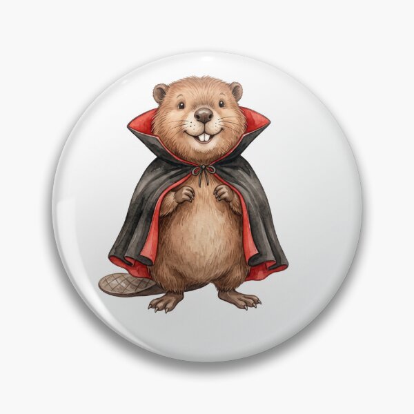 Item preview, Vampire Beaver Halloween designed and sold by Roy & Tiffany.
