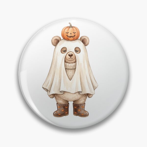 Item preview, Ghost Bear Pumpkin designed and sold by Roy & Tiffany.