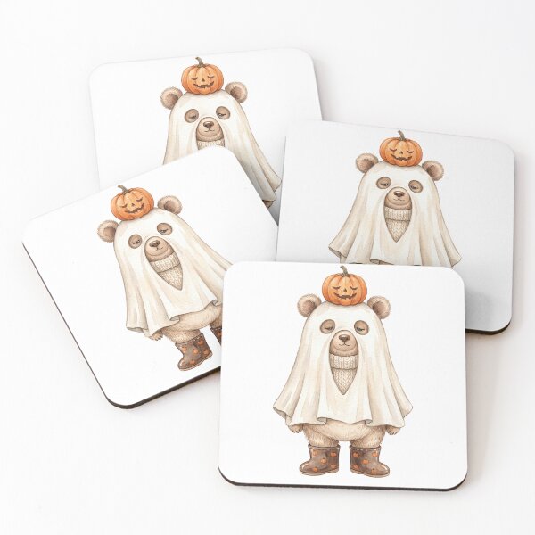 Item preview, Ghost Bear Pumpkin designed and sold by Tiffany Roy.