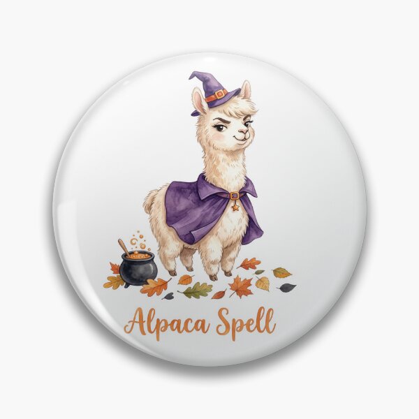 Item preview, Alpaca Spell Witch designed and sold by Roy & Tiffany.