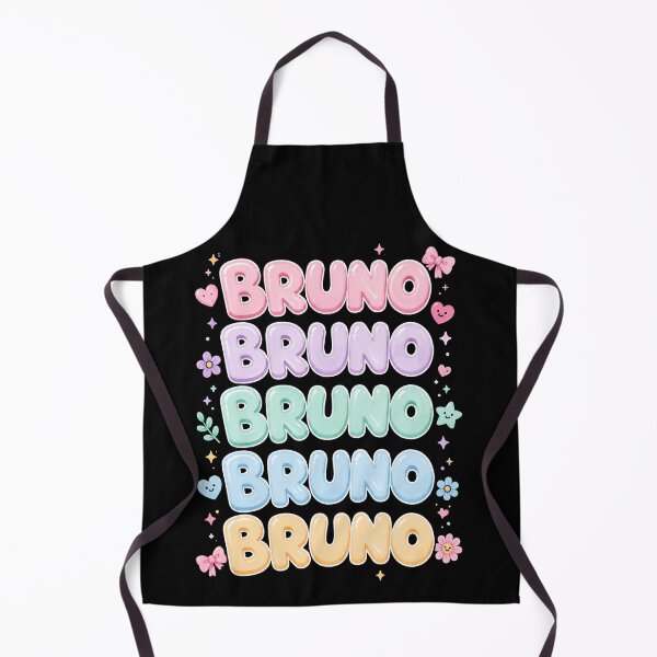Item preview, Bruno Pastel Bubble Letters Cute Name Design designed and sold by Abigaildixon92.
