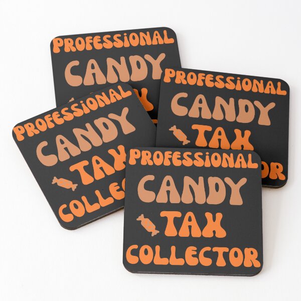 Item preview, Funny Candy Tax Collector Retro Halloween designed and sold by mumchaosdesigns.