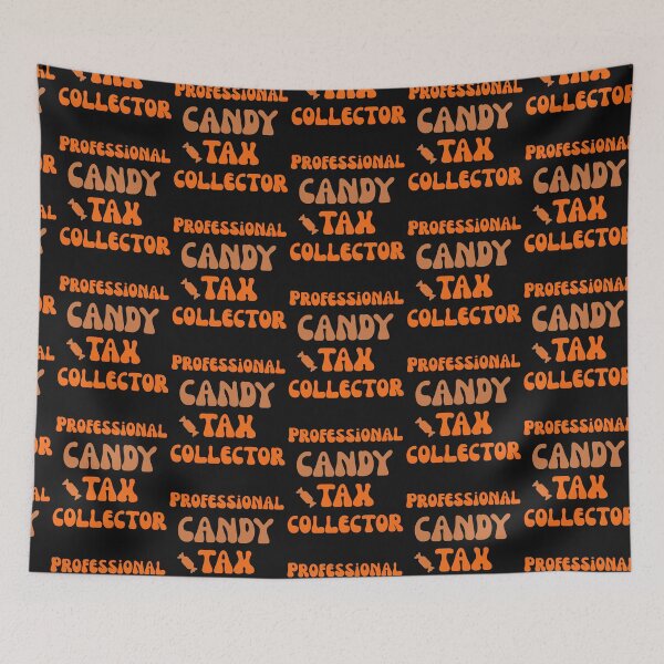 Item preview, Funny Candy Tax Collector Retro Halloween designed and sold by mumchaosdesigns.