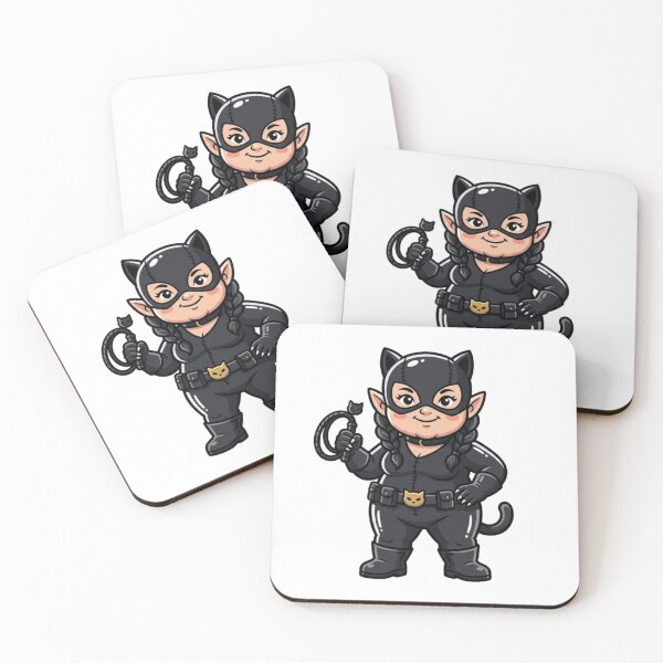 Item preview, Feline Fatale Catwoman Garden Gnome designed and sold by Bad-Decisions-Designs.