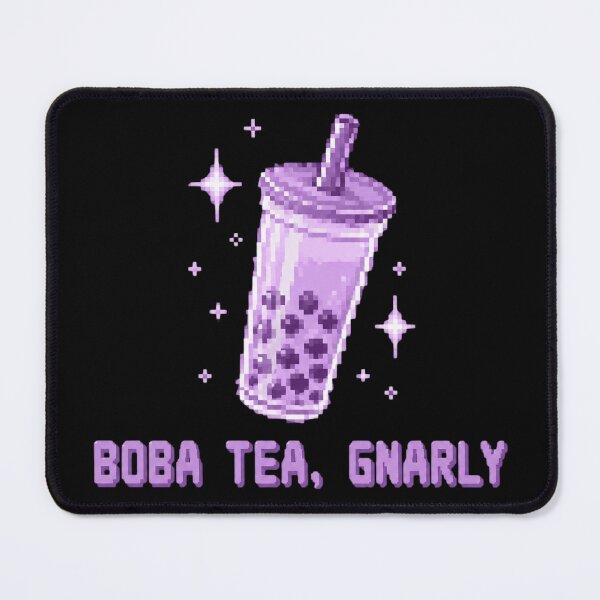 Item preview, Gnarly Boba Tea Retro Pixel Tapioca Pearls designed and sold by CampfieldliArts.